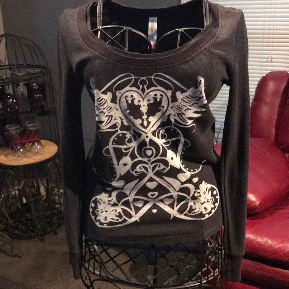 No Boundaries large women’s shirt 11/13 black